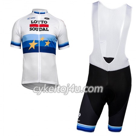 Cykeltrøje + Cykelshorts 2018 Lotto Soudal Europæisk Mesterskaber